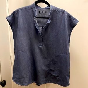 Figs heather denim Rafaela